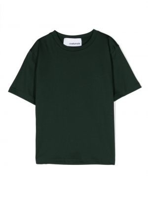 T-shirt di cotone Costumein verde