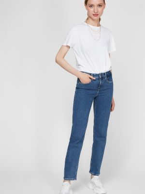 Синие прямые джинсы Calvin Klein