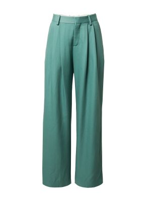 Широки панталони тип „марлен“ Won Hundred зелено