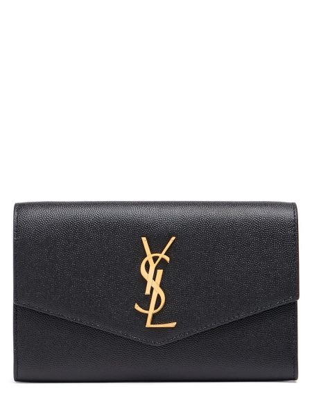 Cartera de cuero Saint Laurent