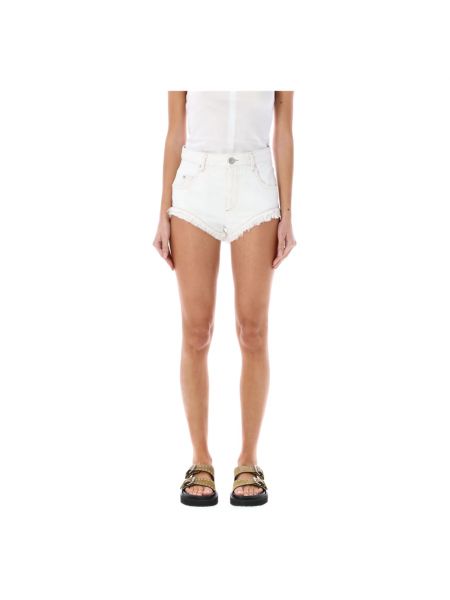 Shorts en coton Isabel Marant étoile blanc