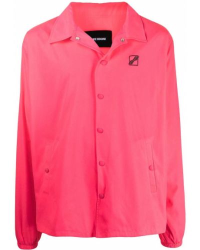 Krekls ar apdruku We11done rozā