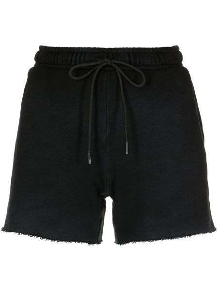 Pantalones cortos deportivos de algodón Cotton Citizen negro