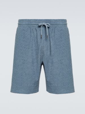 Jacquard bermuda kratke hlače Frescobol Carioca plava