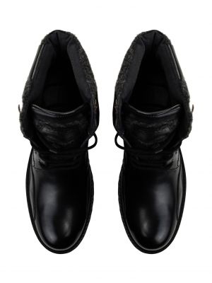 Ilgaauliai batai Dreimaster Vintage juoda