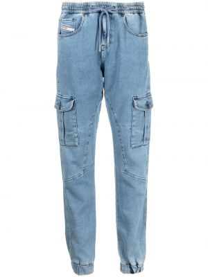 Avsmalnande jeans Diesel blå