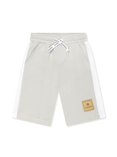 Puuvilla shortsit tytöille Aigner Kids harmaa