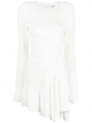 Drapert asymmetrisk dress Alexandre Vauthier hvit