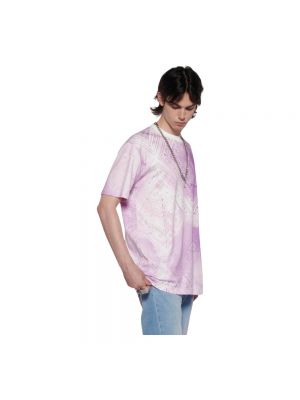 Batik hemd John Richmond lila