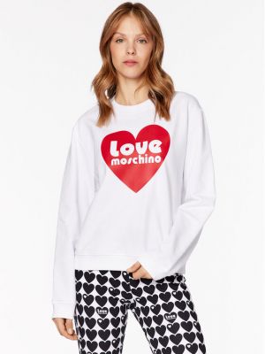 Relaxed анцуг Love Moschino бяло