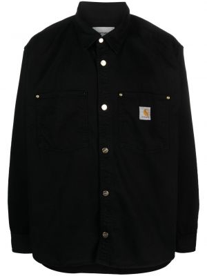 Bavlnená košeľa Carhartt Wip čierna