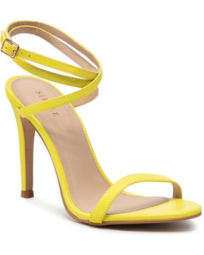 Sandales Simple jaune