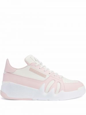 Læder sneakers Giuseppe Zanotti hvid