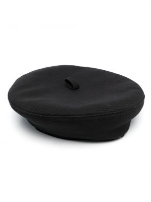Bombažna baretka z vezenjem Ruslan Baginskiy črna
