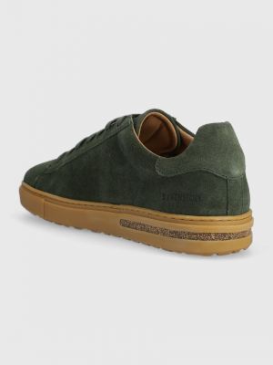 Sneakerși din piele Birkenstock verde