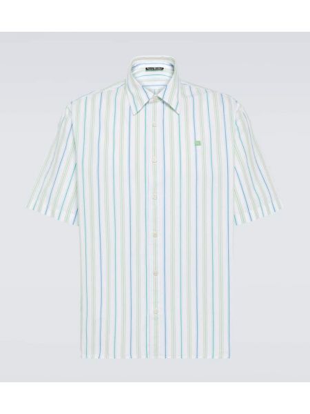 Camicia di cotone a righe Acne Studios