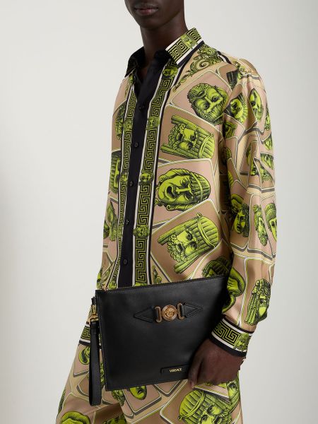 Bőr táska Versace