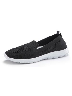 Slip-on ниски обувки Lascana черно
