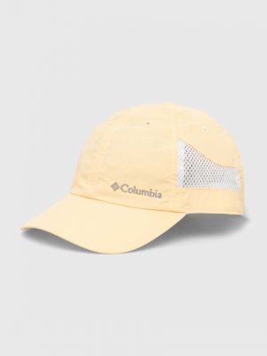 Żółta czapka z daszkiem Columbia