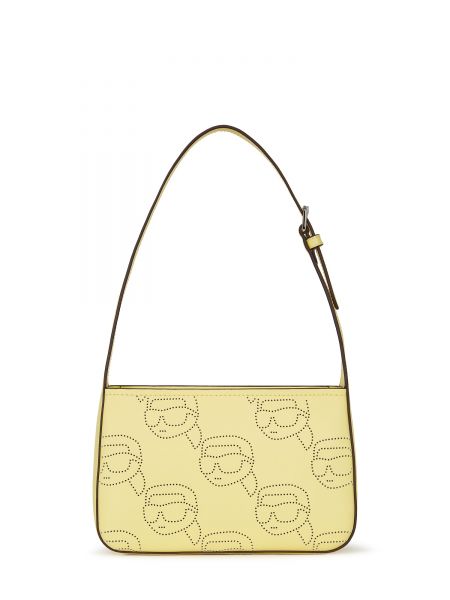 Τσάντα ώμου Karl Lagerfeld κίτρινο