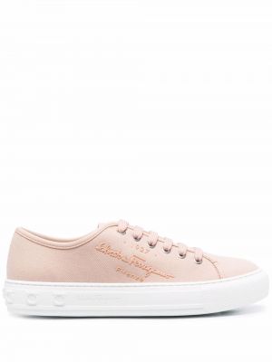 Sneakers Salvatore Ferragamo rózsaszín