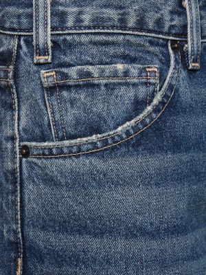 Bavlnené bootcut džínsy Nili Lotan modrá