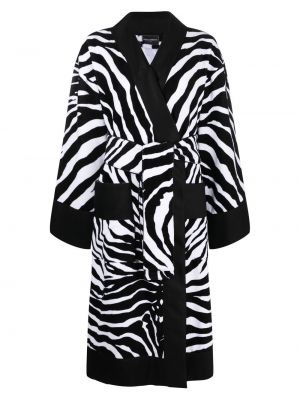 Kopalni plašč s potiskom z zebra vzorcem Dolce & Gabbana