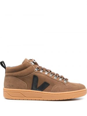 Lær sneakers Veja brun