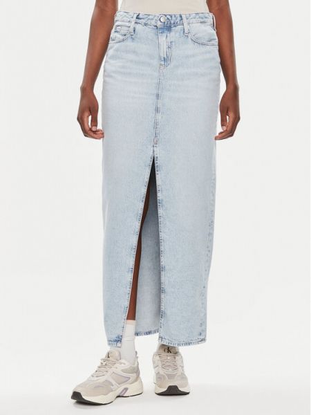 Jupe en jean Calvin Klein Jeans bleu