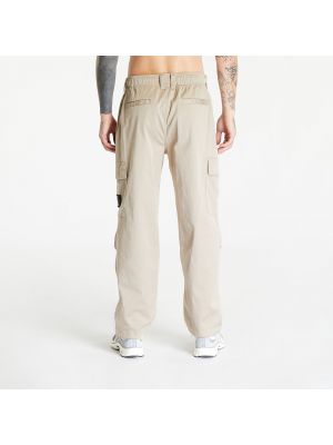 Cargo kalhoty Calvin Klein Jeans béžové