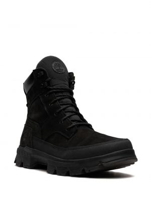 Nepromokavé kožené kotníkové boty Timberland černé