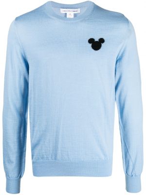 Camicia con stampa Comme Des Garçons Shirt blu