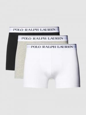 Slipy slim fit w jednolitym kolorze Polo Ralph Lauren szare
