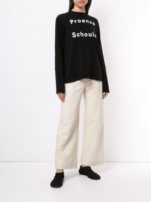 Marškinėliai ilgomis rankovėmis Proenza Schouler White Label