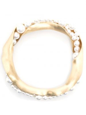 Prsten s perlami Completedworks zlatý