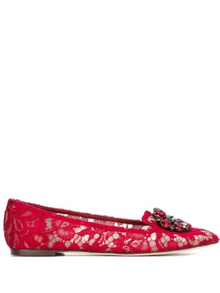 Pantuflas Dolce & Gabbana rojo