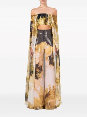 Květinové kalhoty Silvia Tcherassi