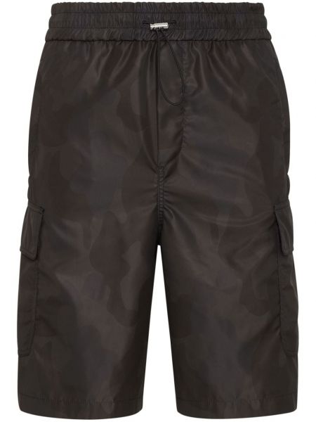 Shorts cargo Philipp Plein noir