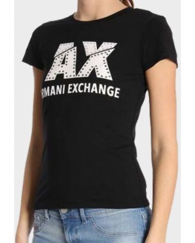 Футболка Armani Exchange чорна