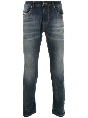 Slank stretch jeans Diesel blå