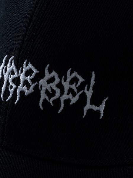 Хлопковая кепка Dom Rebel черная