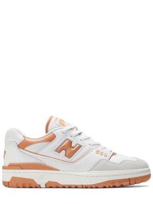 Sneakers di pelle New Balance 550 bianco