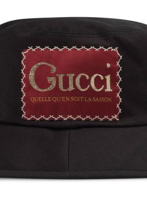 Sombrero Gucci negro