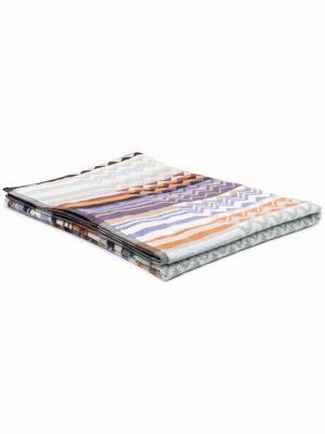 Bademantel aus baumwoll Missoni Home blau