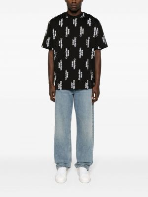 T-shirt en coton à imprimé Calvin Klein