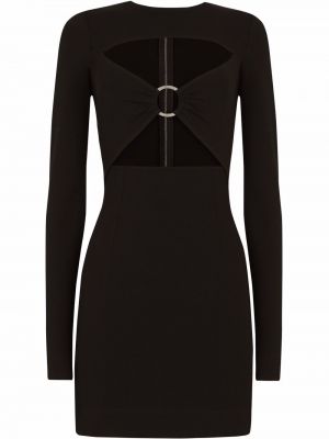 Mini haljina Dolce & Gabbana crna