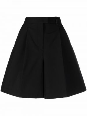 Plisirana suknja Moncler crna