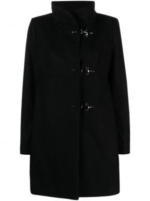Manteau en laine Fay noir