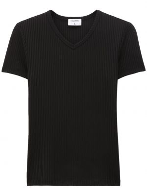 T-shirt mit v-ausschnitt Filippa K schwarz