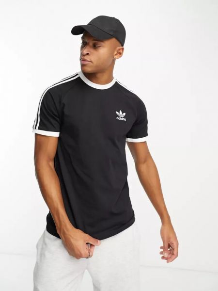 Поло Adidas Originals черное